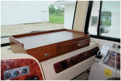 custom-motor-home-tables Custom motor home table in cherry